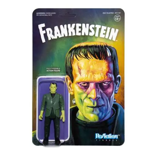 universal monstersfrankenstein  reaction figure