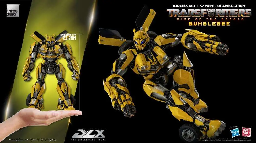 transformers rise of the beasts bumblebee dlx figure