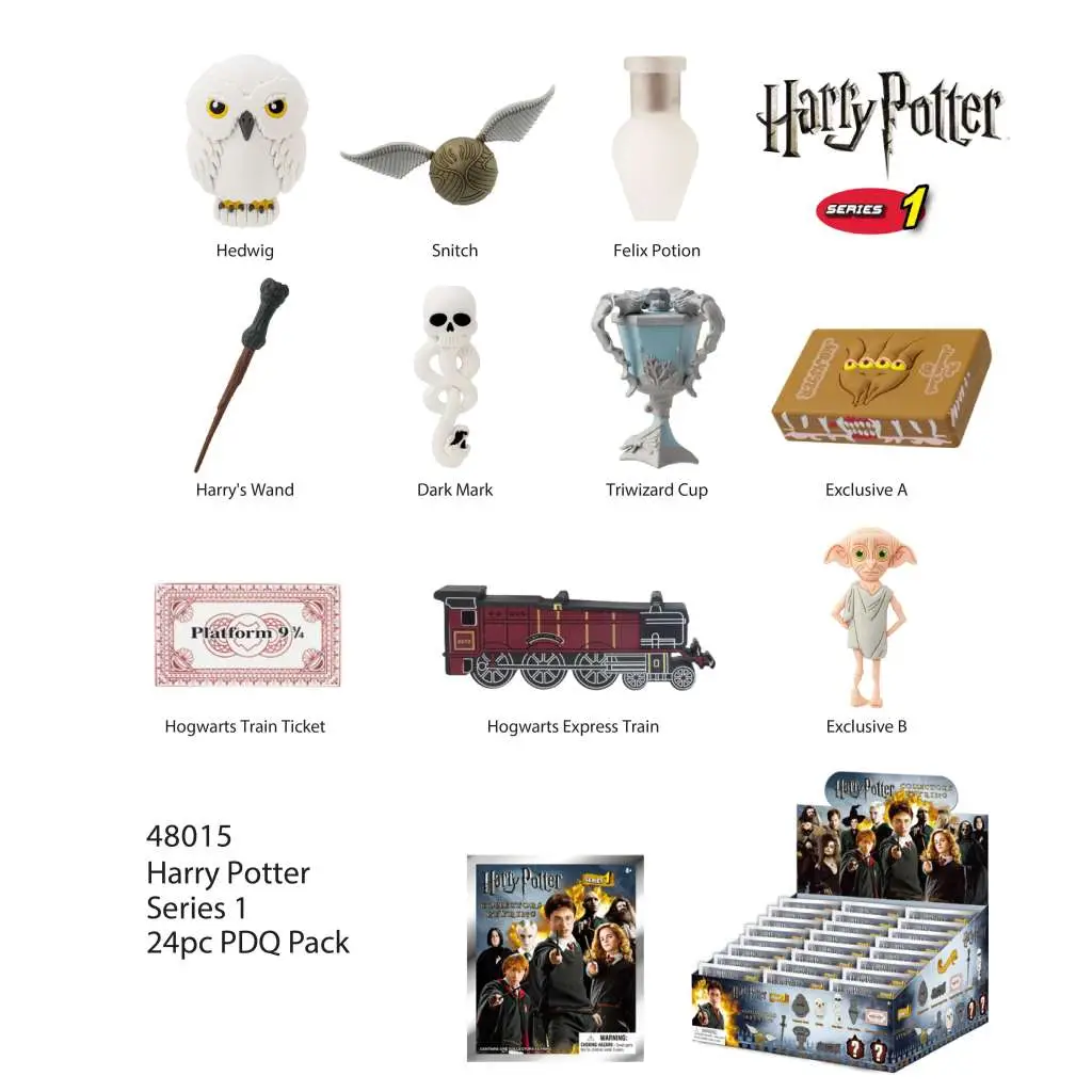 harry potter bag clip blind box display (24)