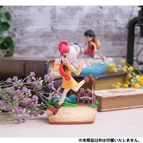 one piece gem uta run run run statue