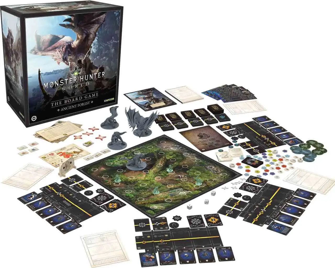 monster hunter world: the board game - ancient forest core game