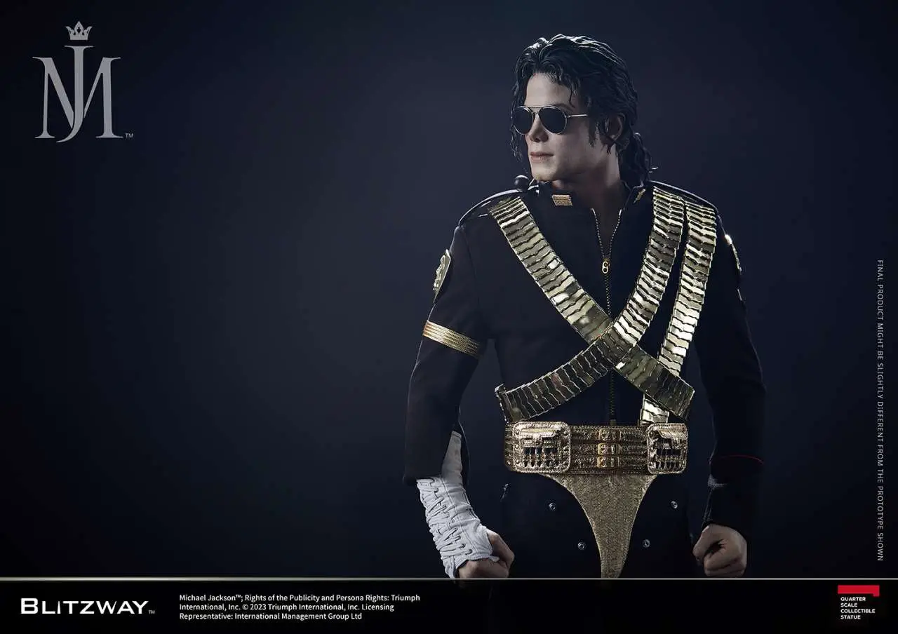 michael jackson superb scale 1/4 statue