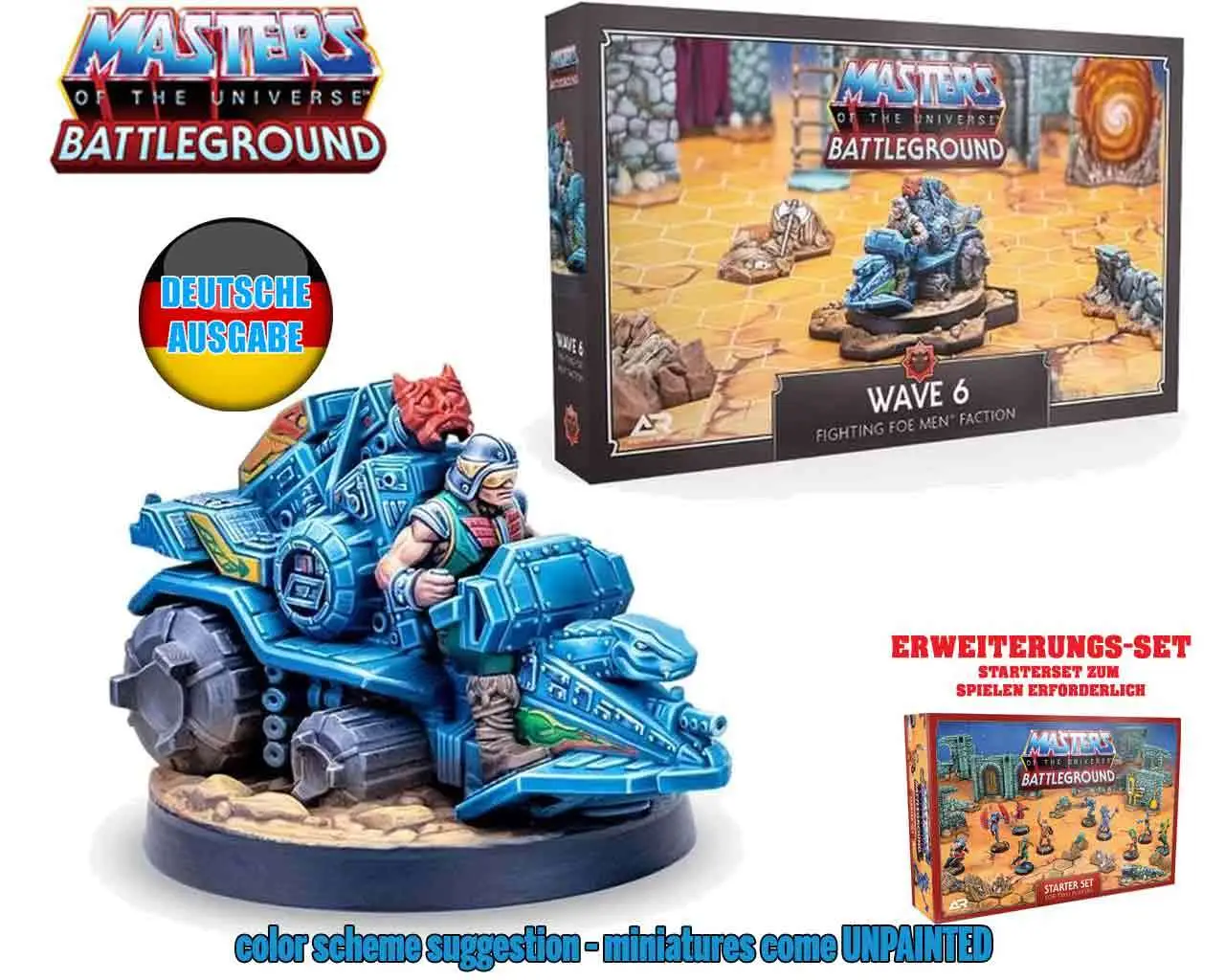 motu:battleground - wave 6 - fighting foe men faction german