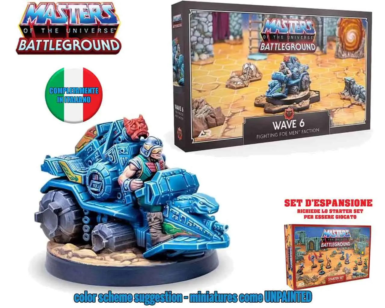 motu:battleground - wave 6 - fighting foe men faction italian