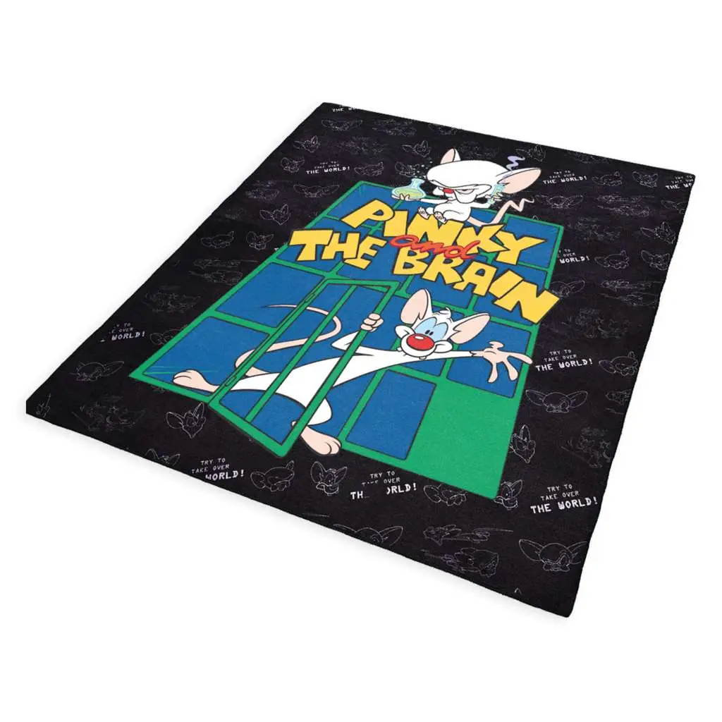 pinky & the brain pinky & brain cozy blanket