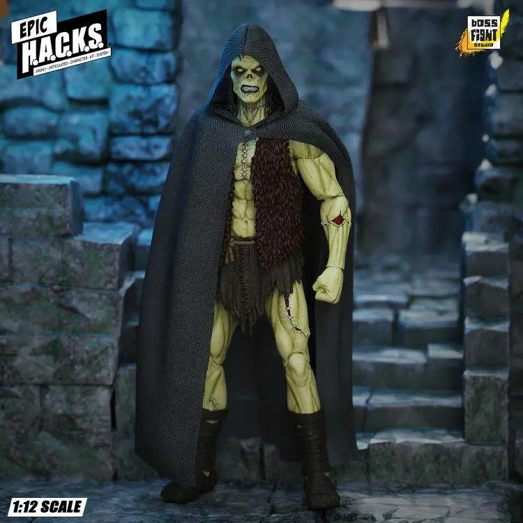 frankenstein’s monster undead creature epic h.a.c.k.s 1:12 action figure