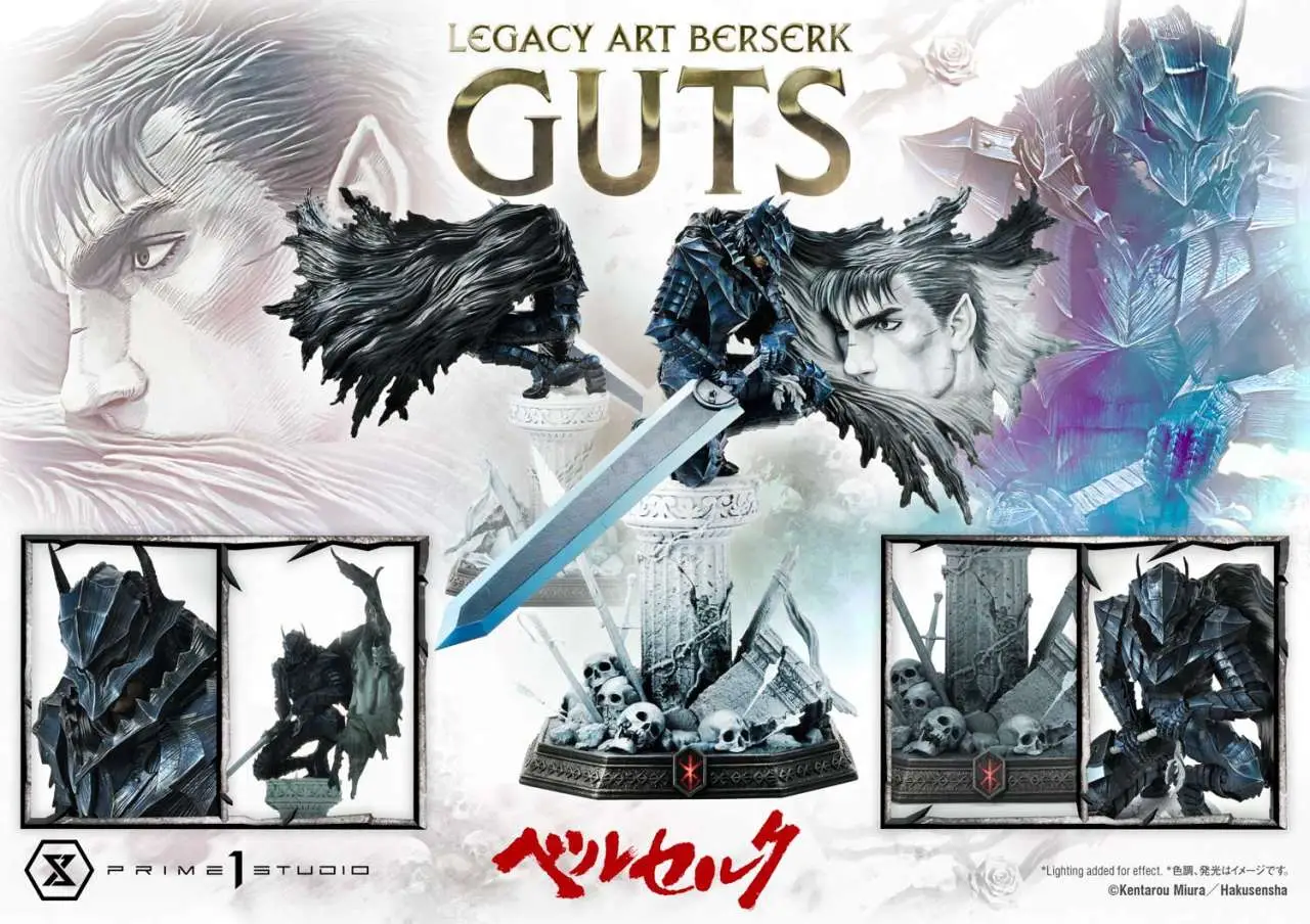 berserk guts legacy art bonus ver. statue