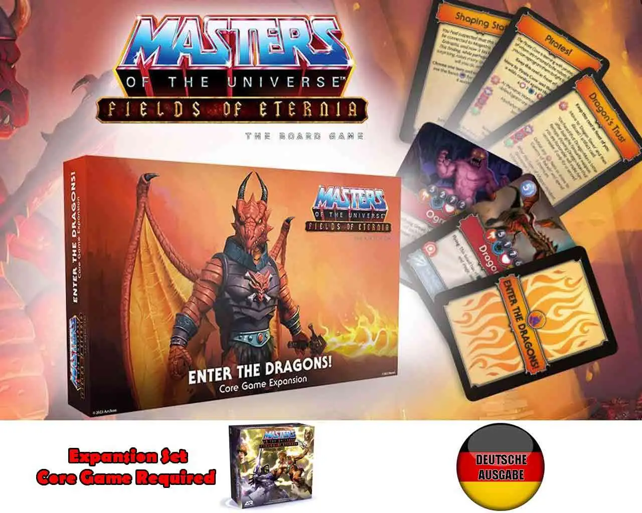 motu: fields of eternia - enter the dragons! deutsche ausgabe