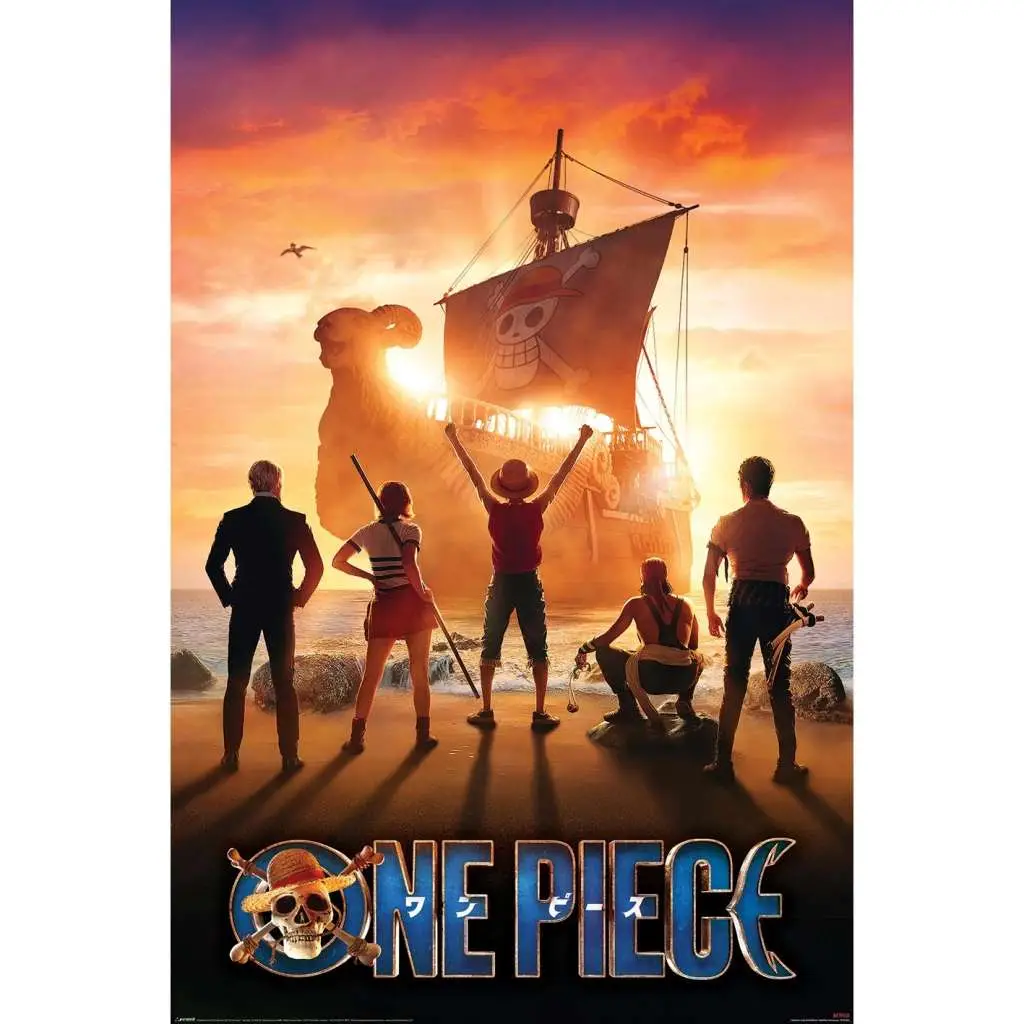 one piece live action set sail maxi poster