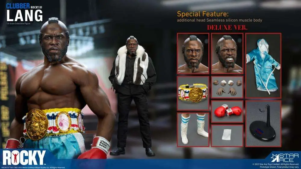 rocky 3 clubber lang 1/6 deluxe figure