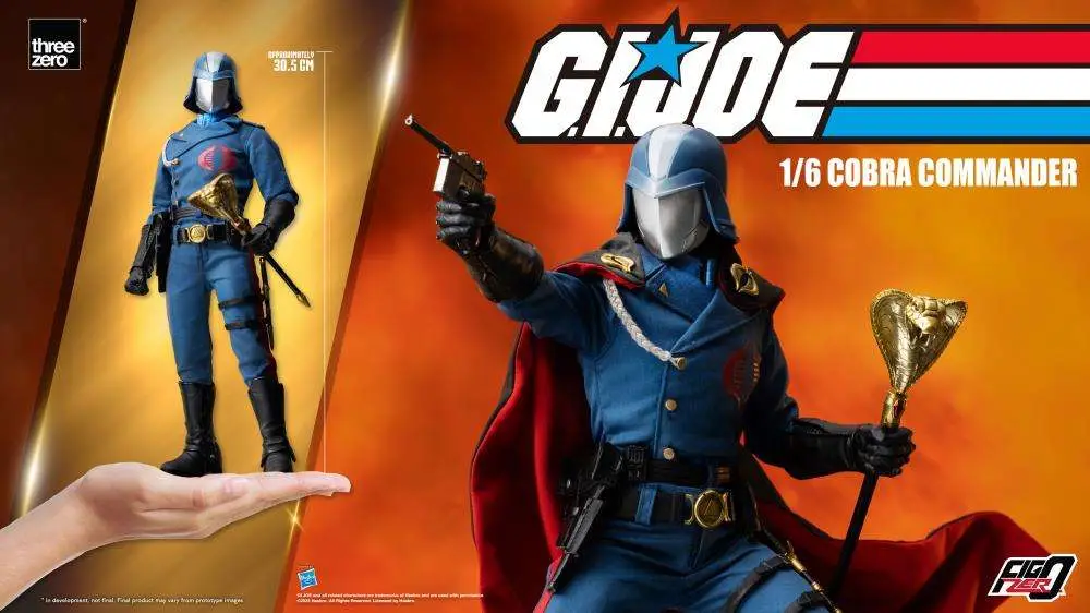 g.i. joe cobra commander 1/6 af