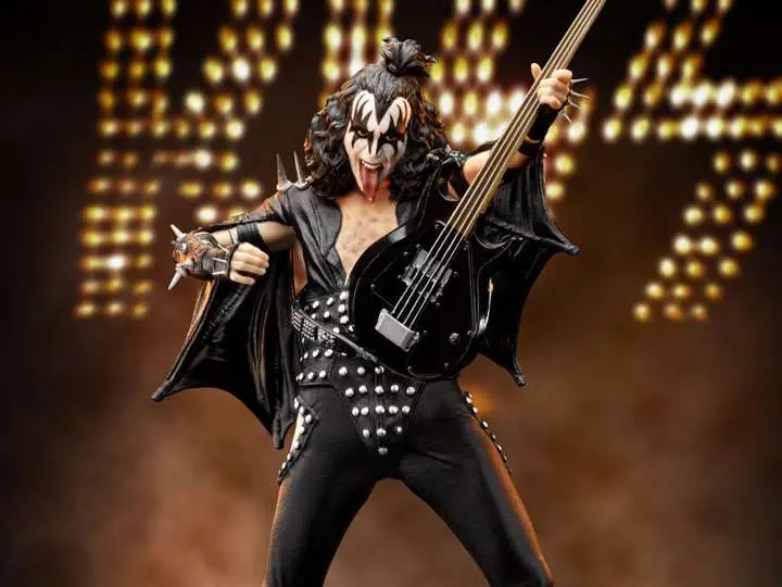 kiss gene simmons 1/10 statue