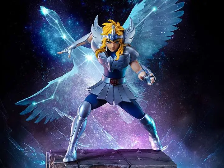 saint seiya cygnus hyoga 1/10 statue