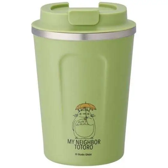 totoro mat green isothermal 350ml mug