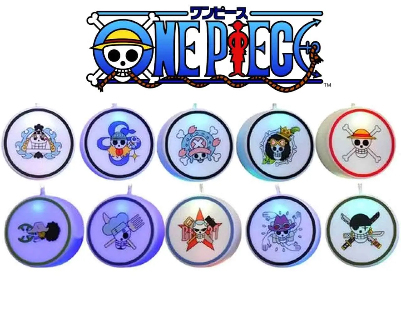 one piece - skulls fairy lights