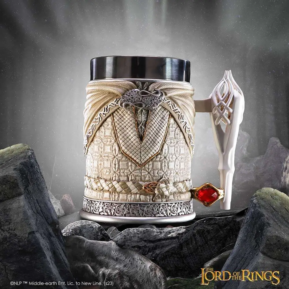 lord of the rings gandalf the white tankard