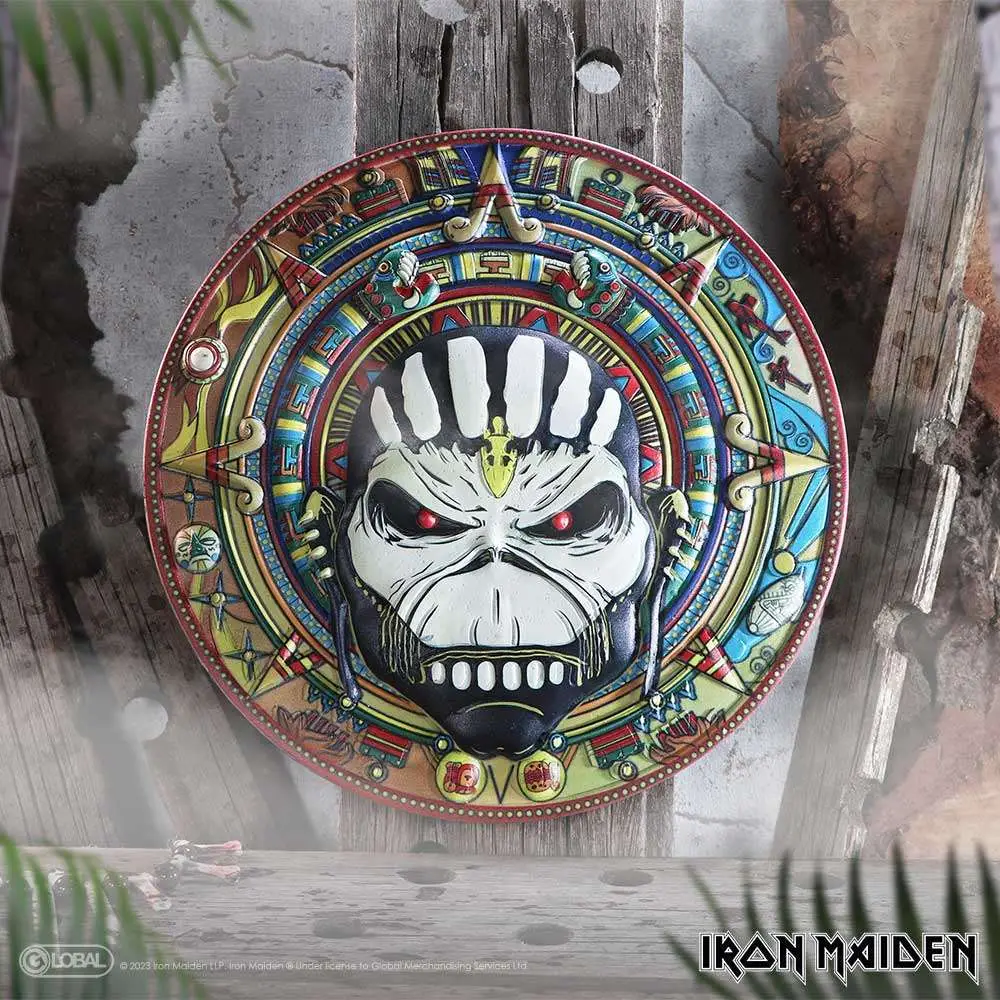 iron maiden book of souls wall plaque