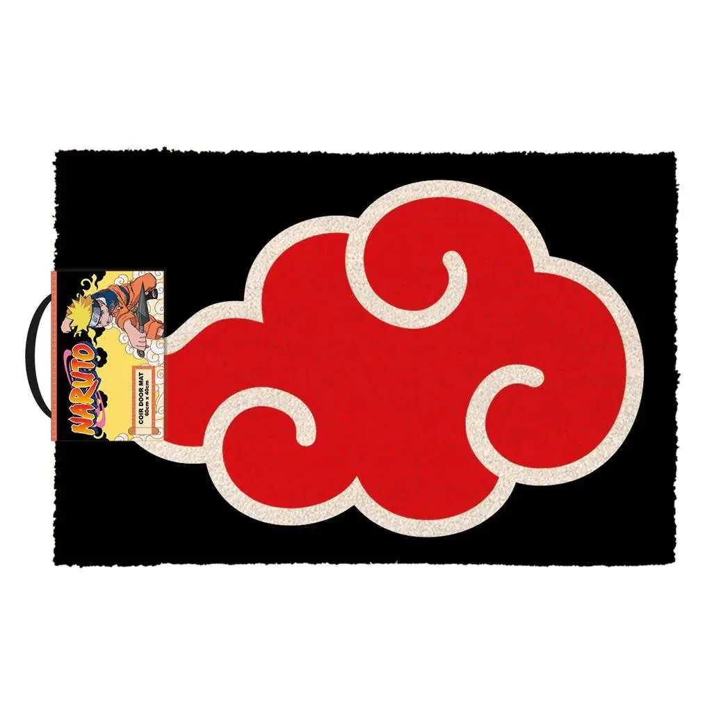 naruto akatsuki symbol coir doormat