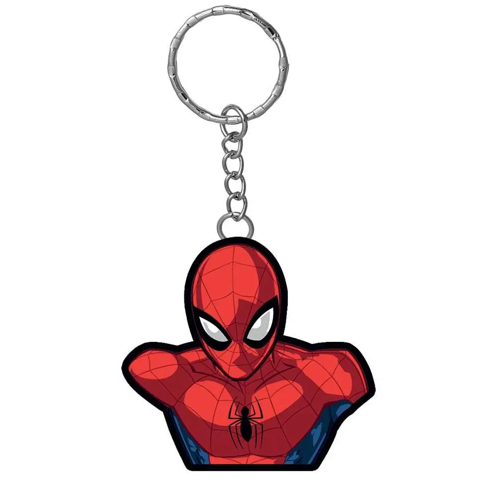 marvel spider-man soft keychain