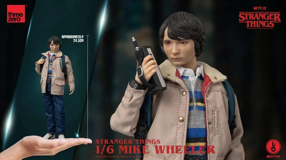 stranger things mike wheeler 1/6 action figure