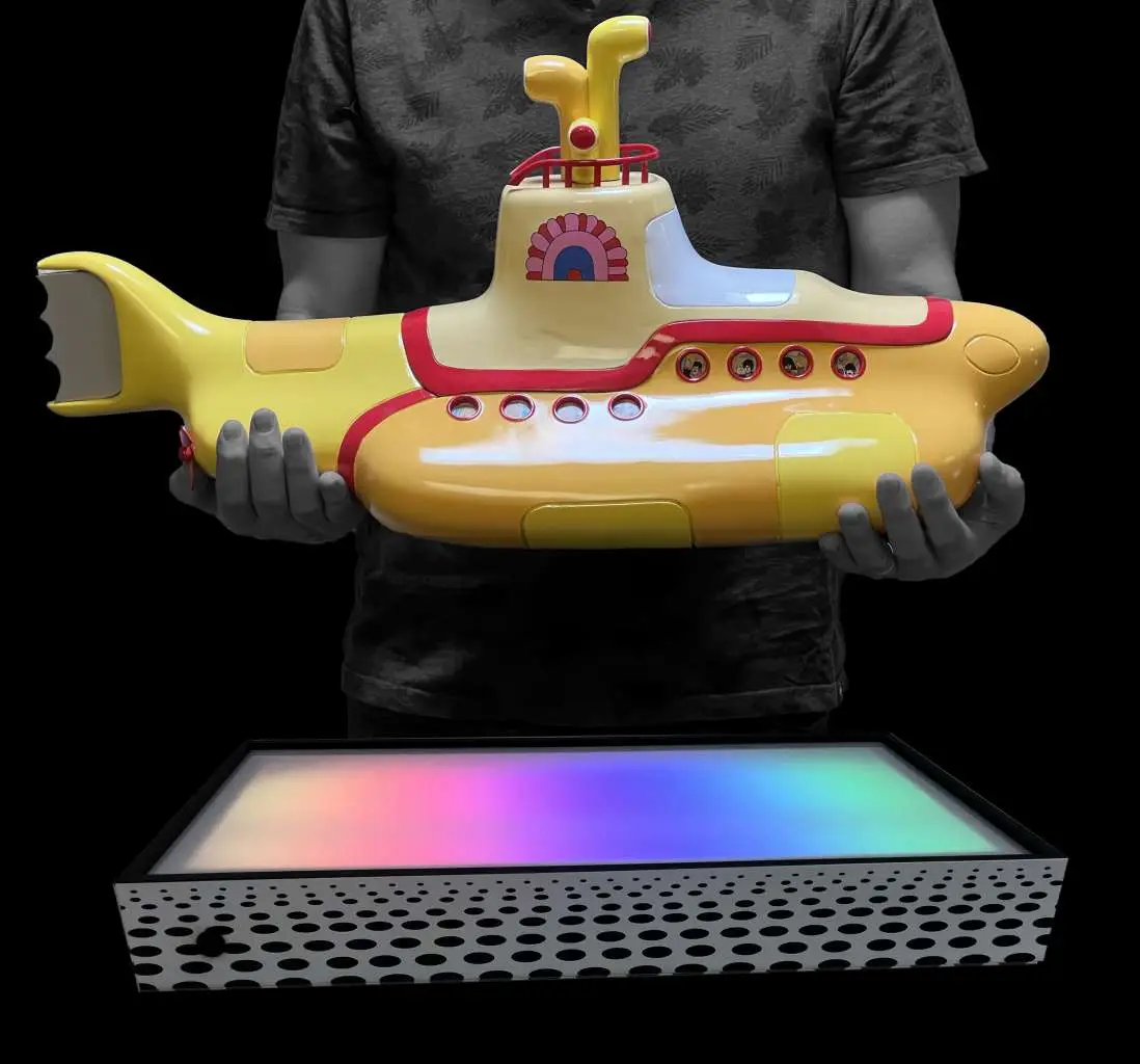 the beatles yellow submarine studio scale model
