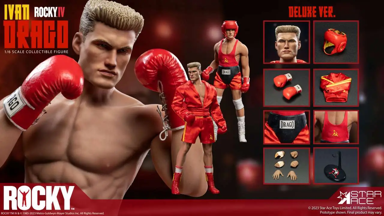 ivan drago 1/6 scale dlx. af