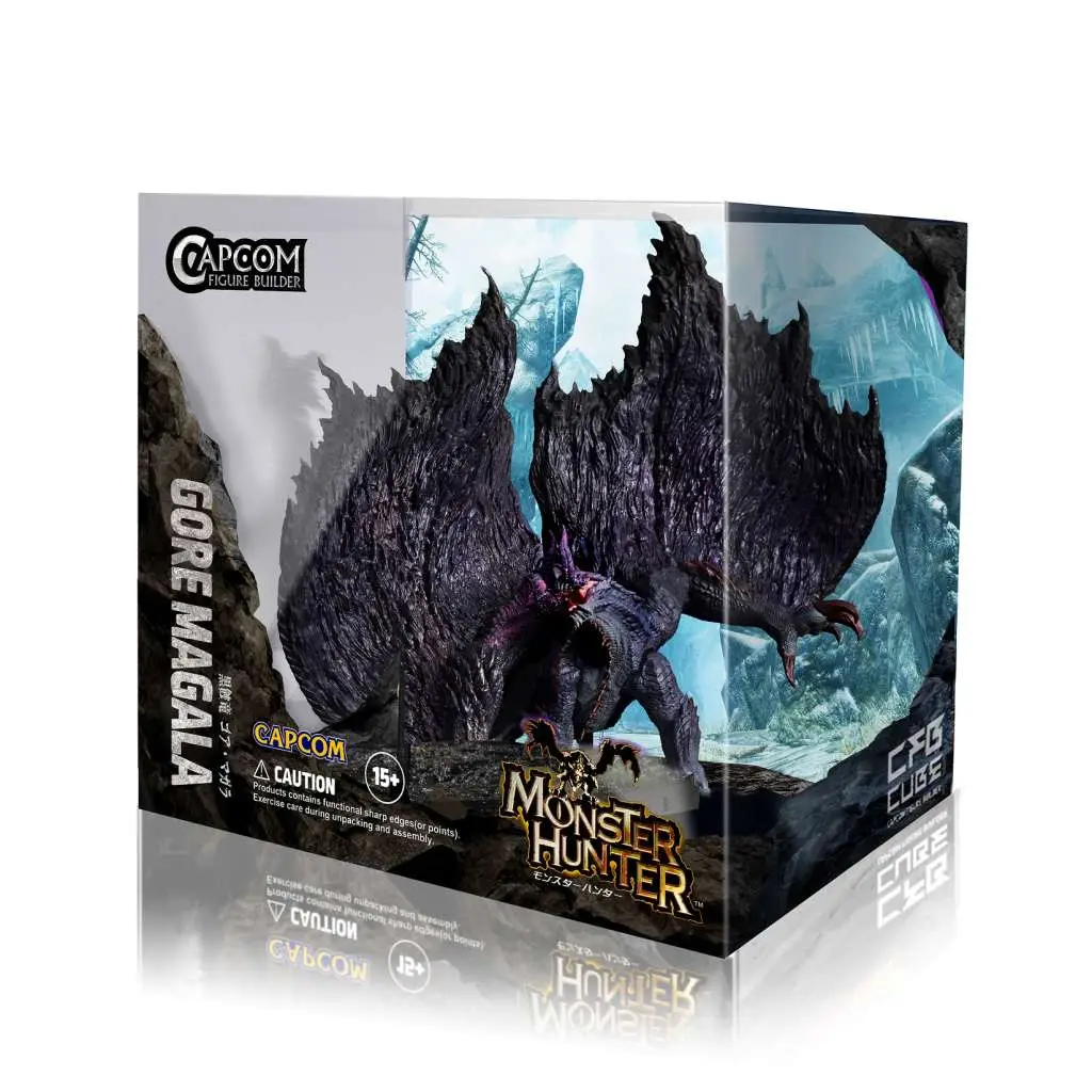 capcom monster hunter gore magala figure builder cube