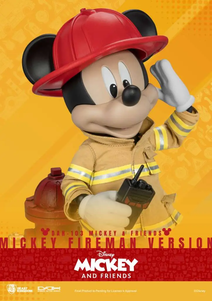 mickey and friend fireman version