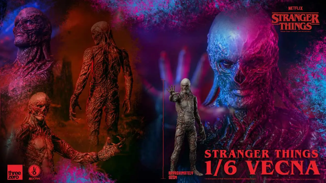 stranger things  1/6 vecna season 4 af