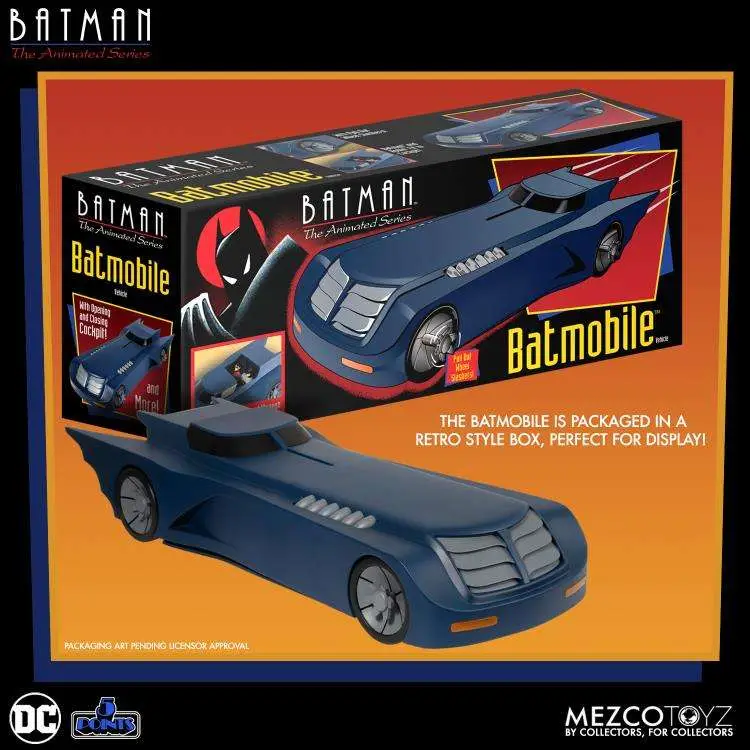 5 points batman the animated series batmobile