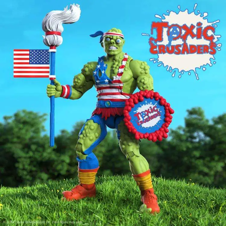toxic crusaders ultimates! toxie vintage toy america figure