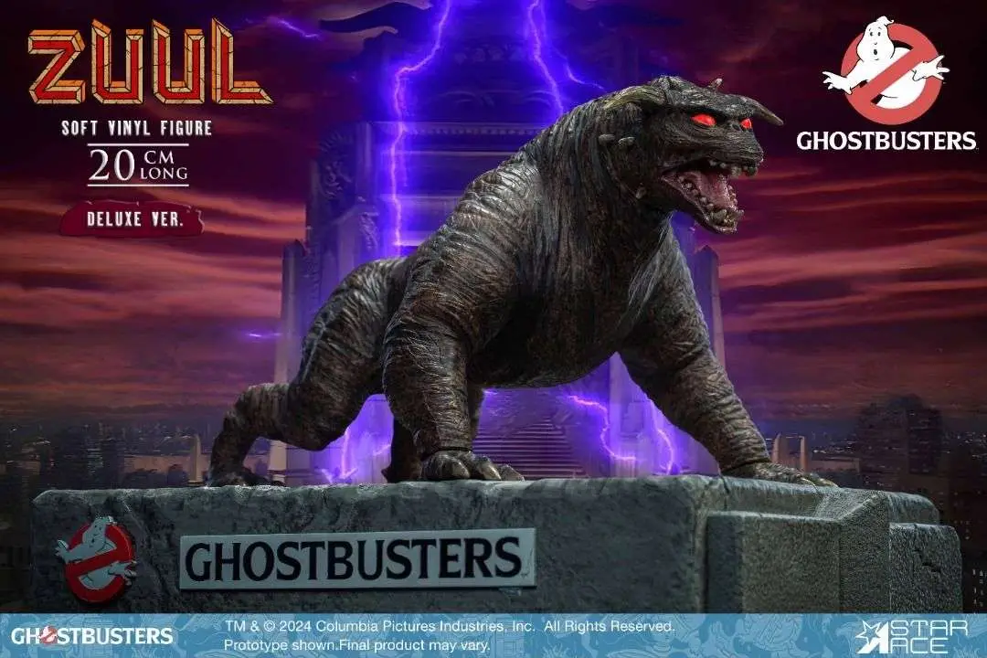 ghostbusters zuul soft-vinyl deluxe statue