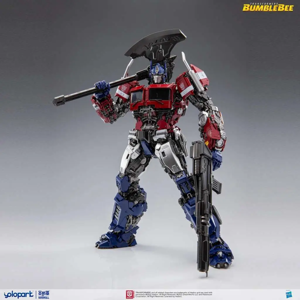 bumblebee the movie  earth mode optimus prime pmk model kit