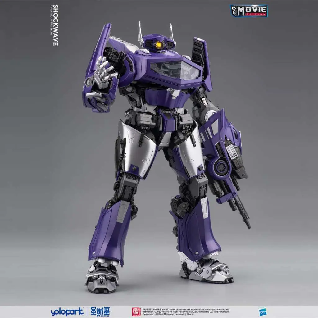 bumblebee the movie shockwave pmk model kit