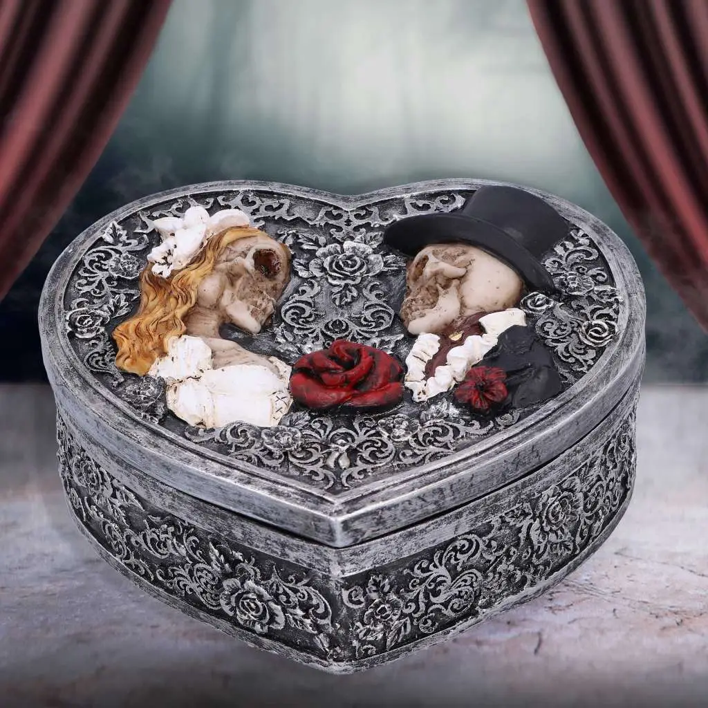 last vow box skeleton heart box