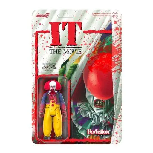 it reaction figure pennywise monster blood