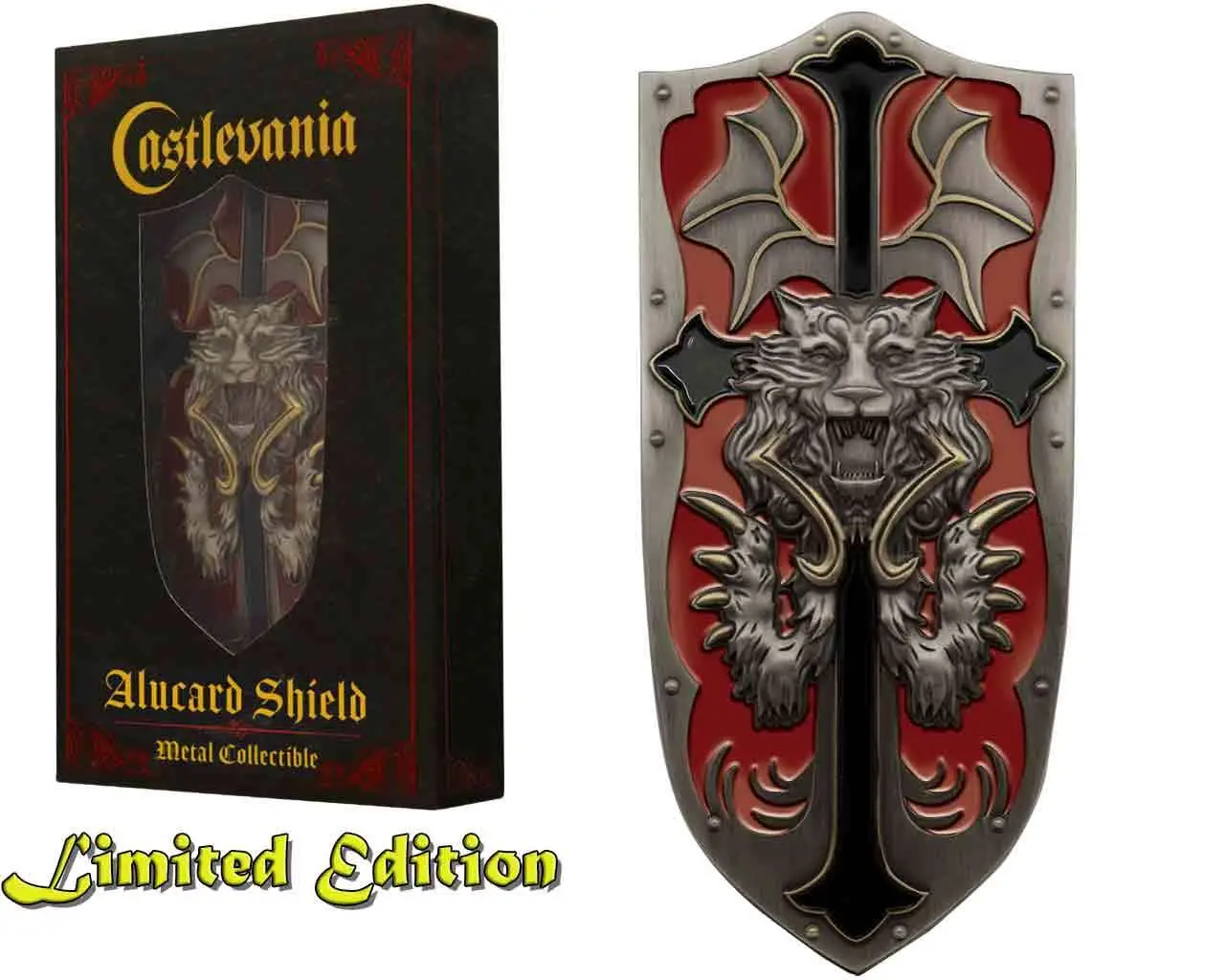 castlevania - alucard shield - limited edition ingot