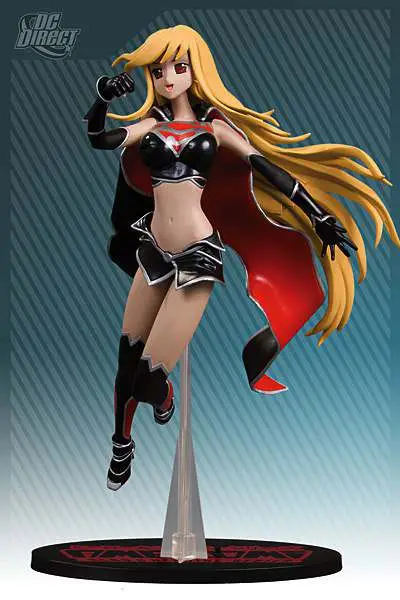 ame comi supergirl black suit vrt st