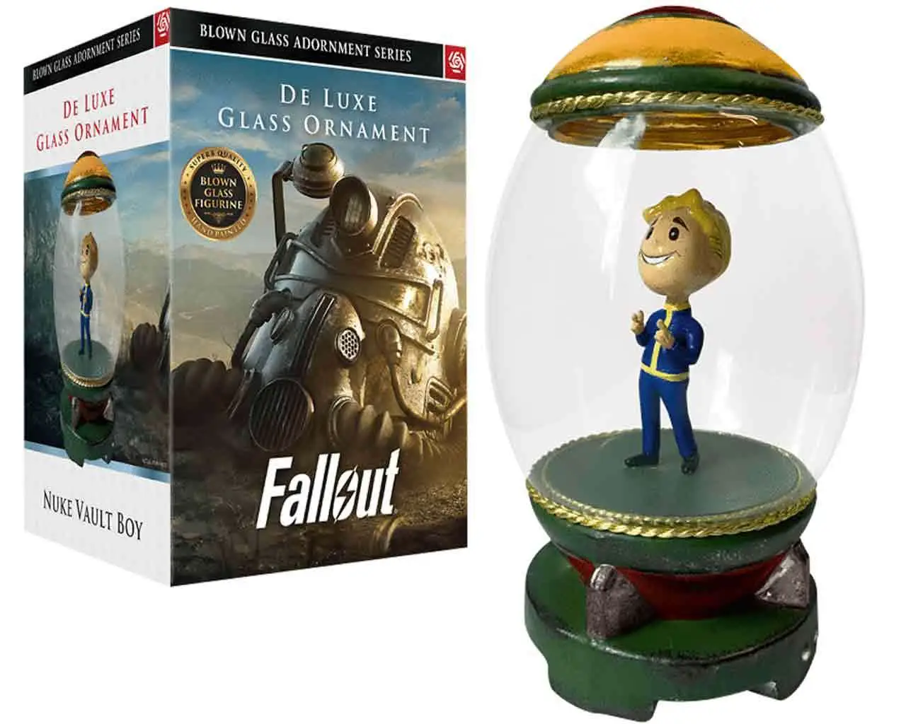 fallout  nuke vault boy - statue
