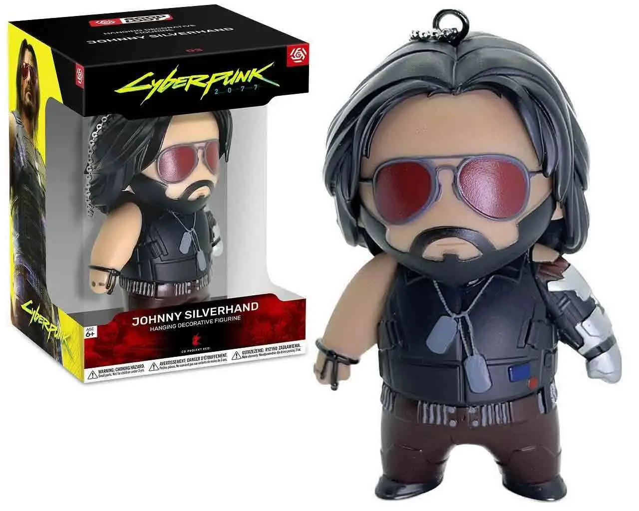 hanging figurine cyberpunk 2077 - johnny silverhand