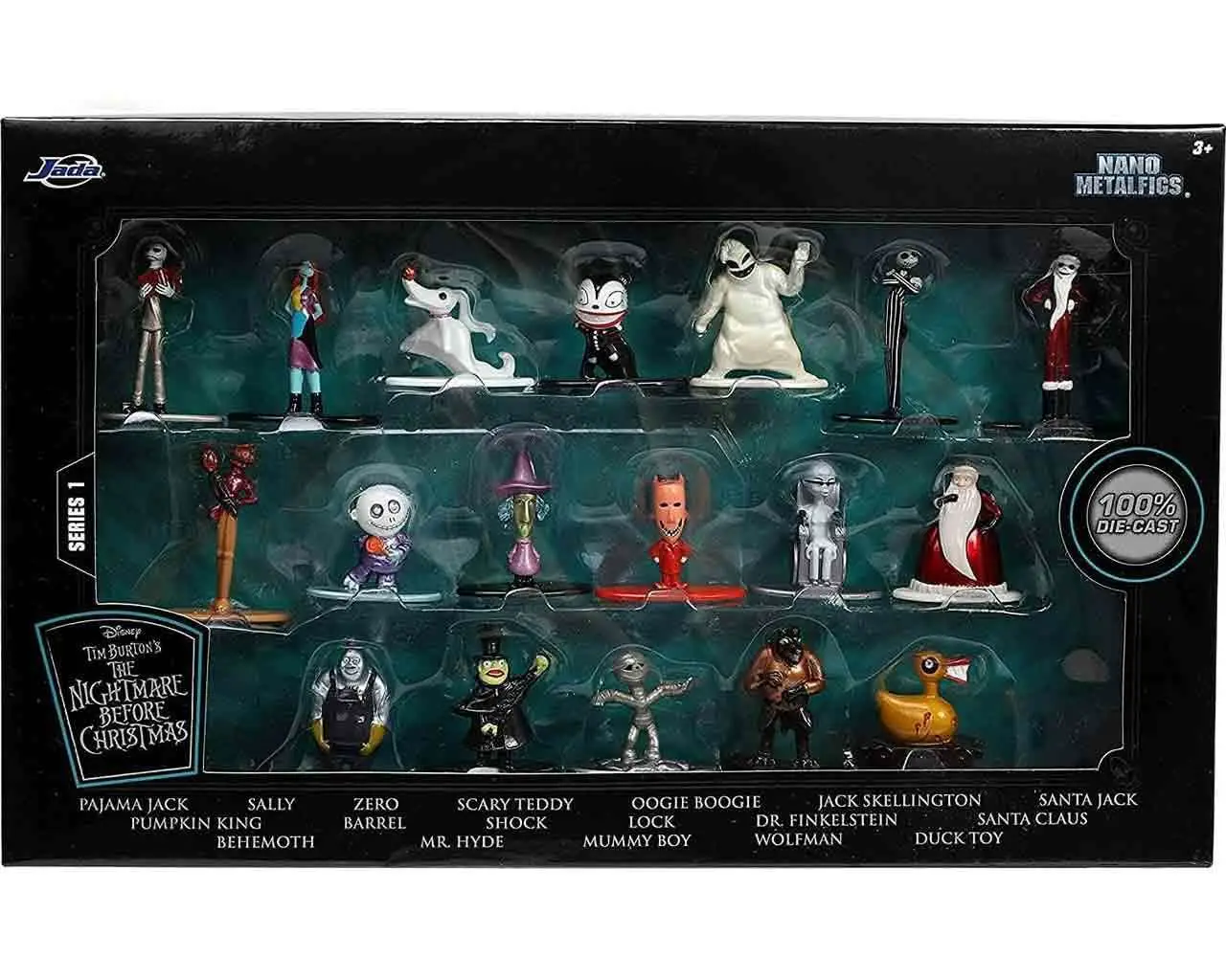 nightmare before christmas - nano metal figures collection