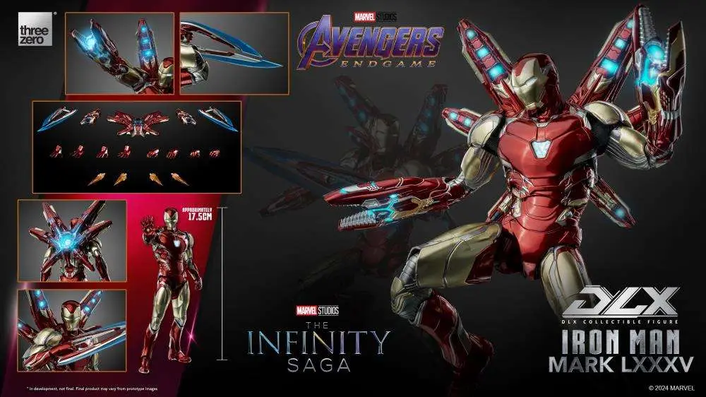 infinity saga iron man mk 85 dlx af