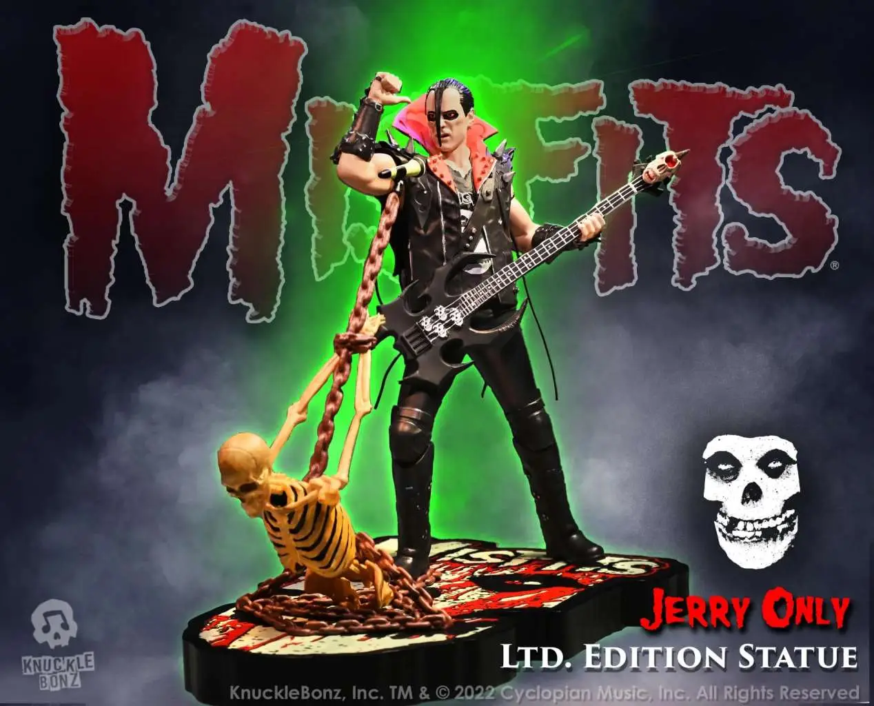 rock iconz misfits jerry only statue