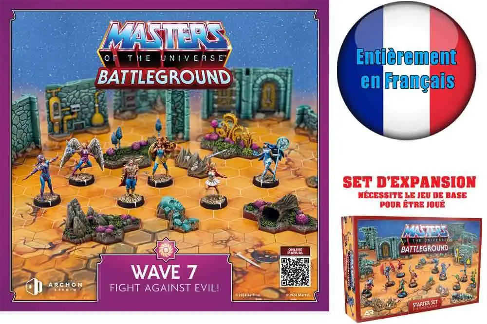 masters of the universe battleground
wave 7: the great rebellion
version franÇaise