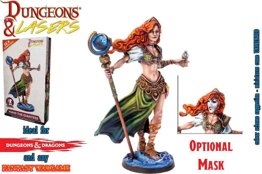 dungeons & lasers: ygrid the giantess