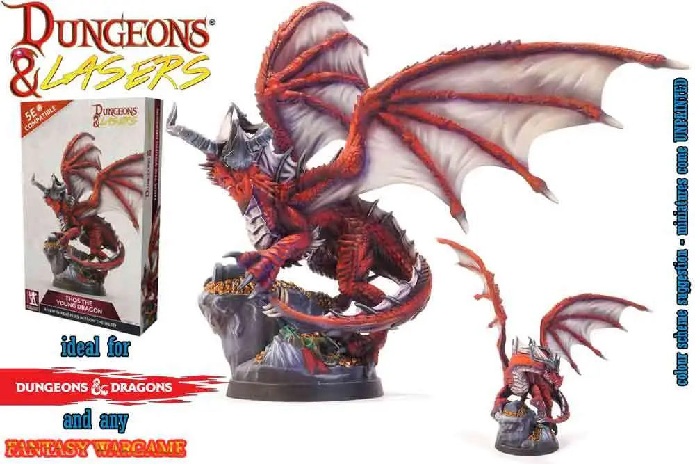 dungeons & lasers: thos the young dragon