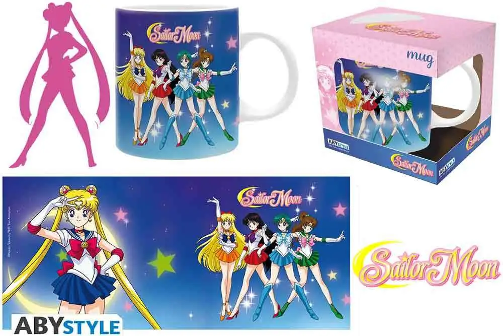 sailor moon sailor warriors mug
