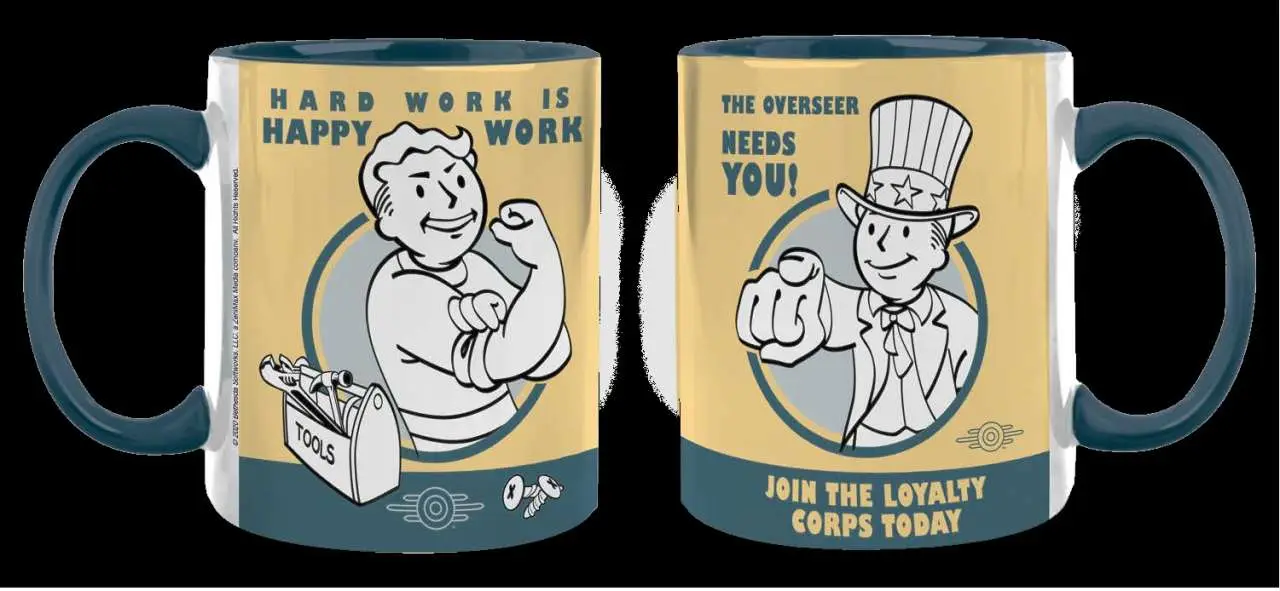 fallout mug vault poster