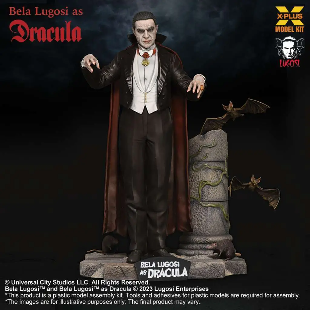 bela lugosi as dracula 1/8 scale model kit