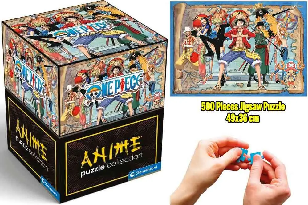 anime puzzle collection - cube500
one piece: map - jigsaw puzzle 500 pcs